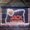 Jack Daniels Jack Lives Here Oregon LED Neon Sign