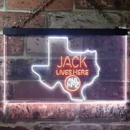 Jack Daniel's Jack Lives Here - Texas LED Neon Sign neon sign LED