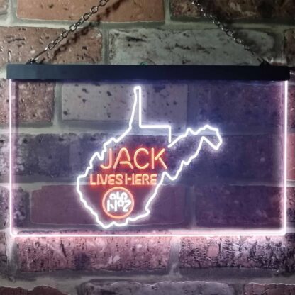 Jack Daniel's Jack Lives Here - West Virginia LED Neon Sign neon sign LED