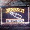 Jameson Irish Whiskey Bottle LED Neon Sign