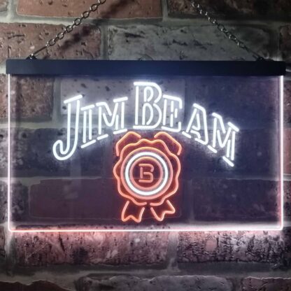 Jim Bean Ribbon 1 LED Neon Sign neon sign LED