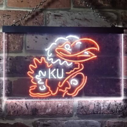 Kansas Jayhawks KU Logo LED Neon Sign neon sign LED