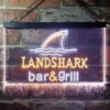 Landshark Lager Bar and Grill Sharkfin LED Neon Sign