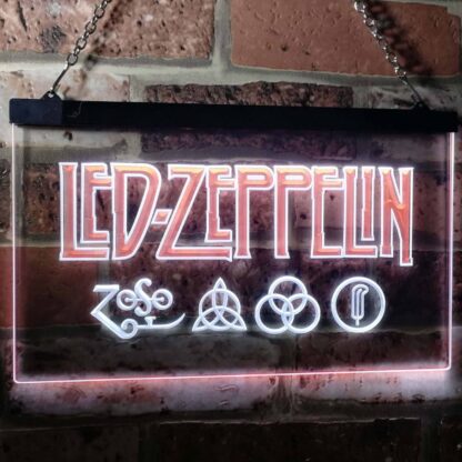 Led Zeppelin Logo 1 LED Neon Sign neon sign LED