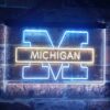 Michigan Wolverines Logo LED Neon Sign