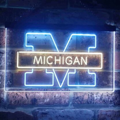 Michigan Wolverines Logo 1 LED Neon Sign neon sign LED