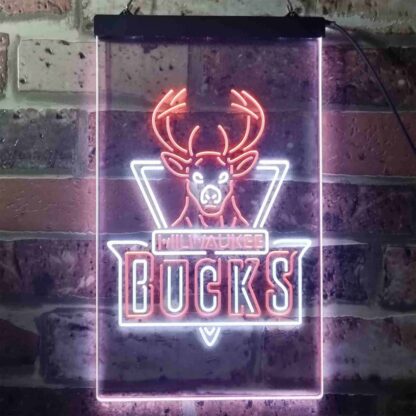 Milwaukee Bucks Logo LED Neon Sign neon sign LED