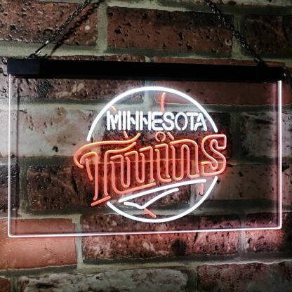 Minnesota Twins Logo 1 LED Neon Sign neon sign LED