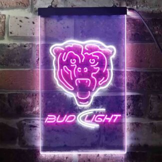 Chicago Bears Bud Light LED Neon Sign neon sign LED