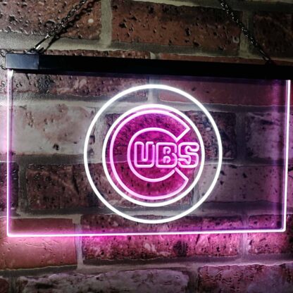 Chicago Cubs Logo 1 LED Neon Sign neon sign LED