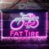 Fat Tire Bicycle Logo LED Neon Sign