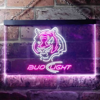 Cincinnati Bengals Bud Light LED Neon Sign neon sign LED