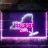 Genesee Beer Map 1 LED Neon Sign