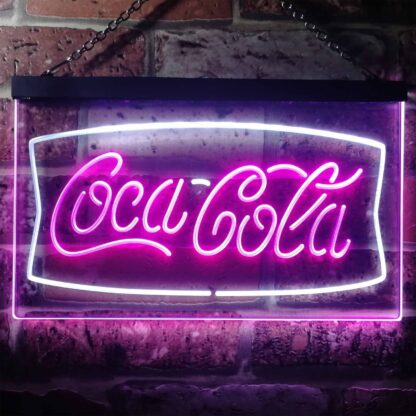 Coca-Cola Banner 2 LED Neon Sign neon sign LED