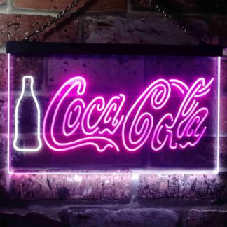 Coca-Cola Bottle and Logo LED Neon Sign neon sign LED