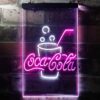 Coca-Cola Cup with Bubbles LED Neon Sign