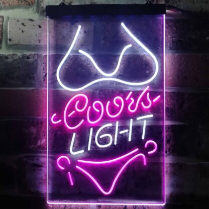 Coors Light Bikini LED Neon Sign neon sign LED