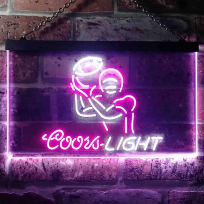Coors Light Football LED Neon Sign neon sign LED