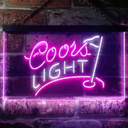 Coors Light Golf LED Neon Sign neon sign LED