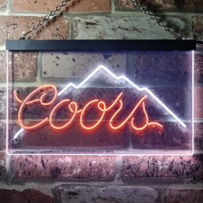 Coors Light Mountain 2 LED Neon Sign neon sign LED