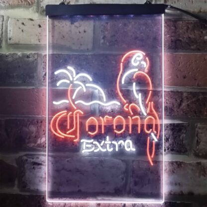 Corona Extra - Tropical Parrot 2 LED Neon Sign neon sign LED