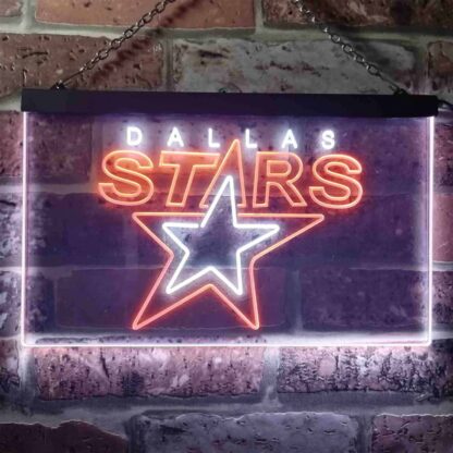 Dallas Stars Logo 2 LED Neon Sign - Legacy Edition neon sign LED