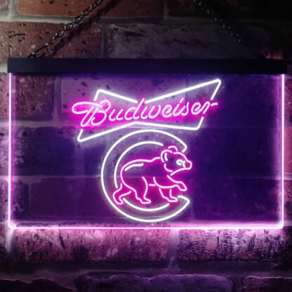 Chicago Cubs Budweiser LED Neon Sign neon sign LED