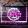 Detroit Pistons Logo LED Neon Sign