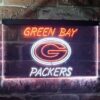 Green Bay Packers Logo LED Neon Sign