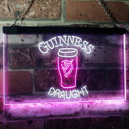 Guinness Draught Glass LED Neon Sign neon sign LED