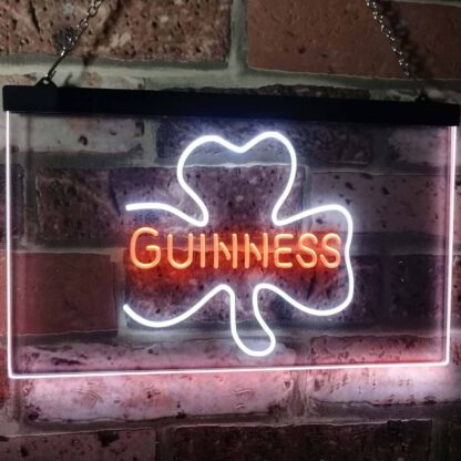 Guinness Shamrock LED Neon Sign neon sign LED