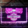 Harley Davidson Live to Ride LED Neon Sign