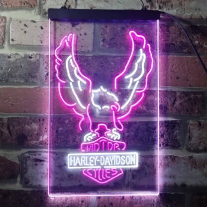 Harley Davidson Up Wing Eagle LED Neon Sign neon sign LED