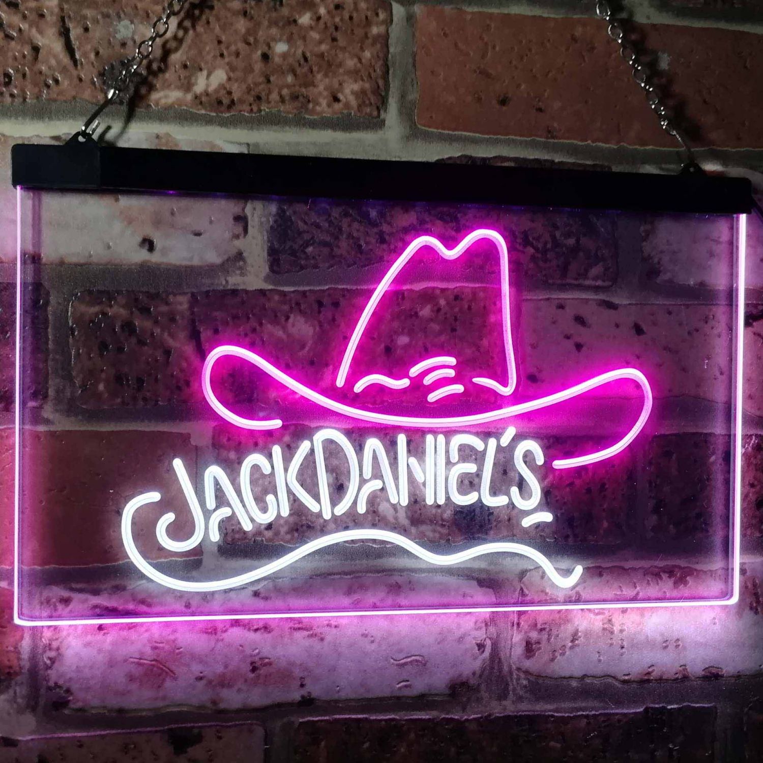 LED Premium Cowboy Hat Purple