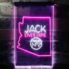 Jack Daniels Jack Lives Here Arizona LED Neon Sign