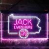 Jack Daniels Jack Lives Here Pennsylvania LED Neon Sign