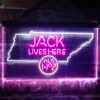 Jack Daniels Jack Lives Here Tennessee LED Neon Sign