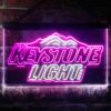 Keystone Light Mountain Logo LED Neon Sign