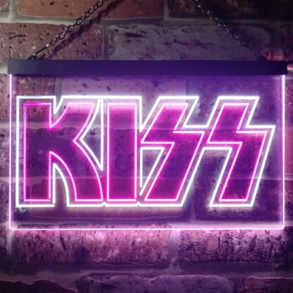 Kiss Banner LED Neon Sign neon sign LED