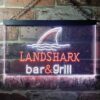 Landshark Lager Bar and Grill Sharkfin LED Neon Sign