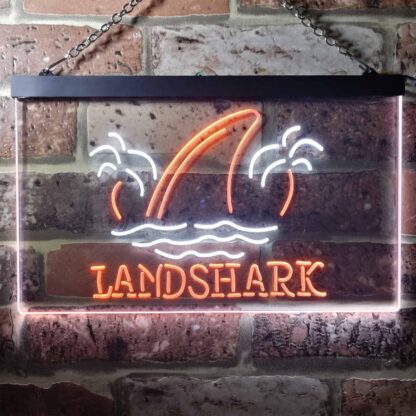 Landshark Lager - Sharkfin 2 LED Neon Sign neon sign LED