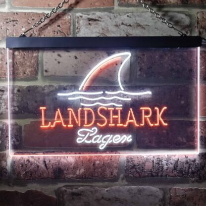 Landshark Lager - Sharkfin LED Neon Sign neon sign LED