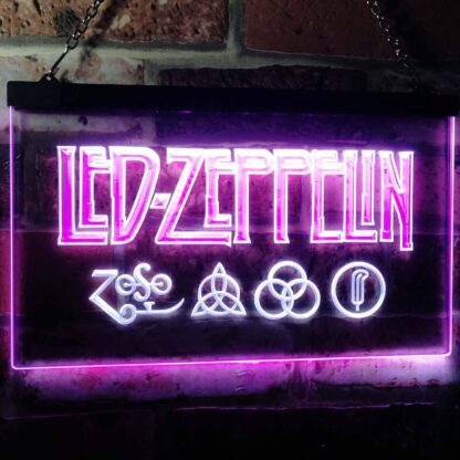 Led Zeppelin Logo 1 LED Neon Sign neon sign LED