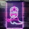 Lone Star Beer Shoe LED Neon Sign