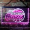 Los Angeles Clippers Logo LED Neon Sign Legacy Edition