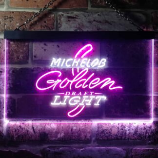 Michelob Ultra - Golden Draft Light Logo LED Neon Sign neon sign LED
