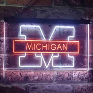 Michigan Wolverines Logo 1 LED Neon Sign neon sign LED