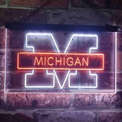 Michigan Wolverines Logo 1 LED Neon Sign neon sign LED