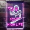 Miller Football LED Neon Sign