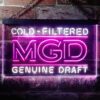 Miller Genuine Draft Banner LED Neon Sign